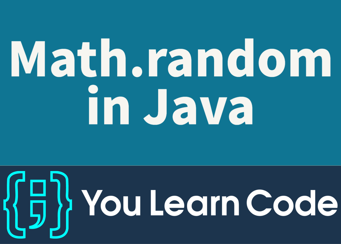 Math.random in Java